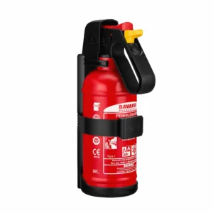 BAVARIA 1 kg Pulver-Feuerlöscher Aufladelöscher 2 LE DIN EN3