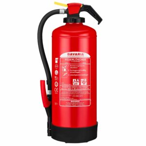 BAVARIA 9 L fluorfreier Schaumkartuschen Auflade. Löscher, 10 LE