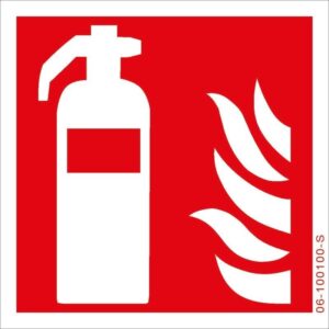 Brandschutzschild "Feuerlöscher", ISO 7010