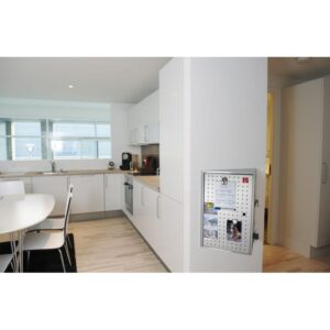 Feuerlöscher Schrank Edelstahl Stahl