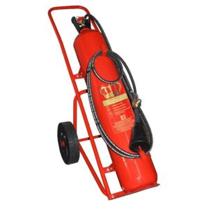 König 50 kg fahrbarer Kohlendioxid Löschwagen DIN EN3