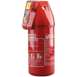 GLORIA 2 kg Pulver-Feuerlöscher F 2 GM mit KFZ-Halter
