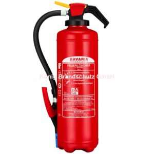 BAVARIA 6 L Wasserlöscher Auflade. 10 LE DIN EN3