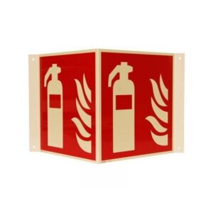 Winkelschild Brandschutzzeichen "Feuerlöscher